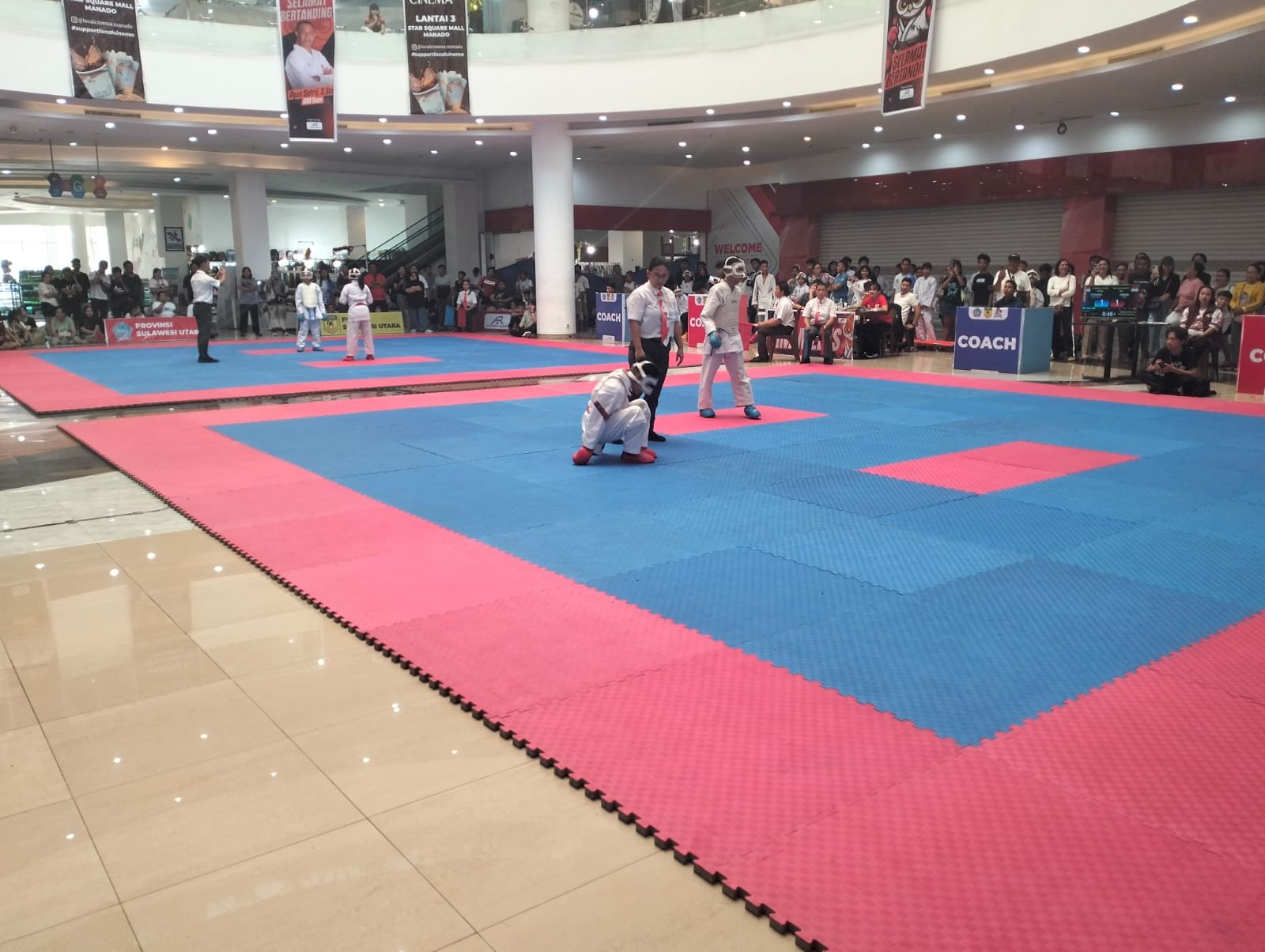 Turnamen ARA Cup Stars Square yang diadakan di Bahu Mall