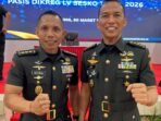 featured-image Kolonel Inf. Eka Wira Dharmawan bersama Kolonel Inf. Boni Berdian Philiang