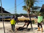 Keterlibatan Warga dalam Program TMMD Membangun Drainase di Krebet