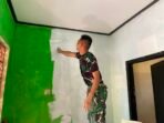 Rehabilitasi SDN Kesongo 1 oleh Satgas TMMD Ke-129 Kodim 0813/Bojonegoro
