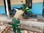 Upaya Satgas TMMD Kodim 0813/Bojonegoro Dalam Menjaga Kebersihan Lokasi Pembangunan