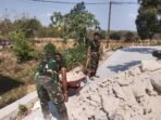 Dedikasi Satgas TMMD Kodim 0813/Bojonegoro dalam Proyek Penimbunan Jalan