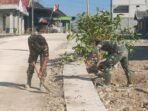 Sinergi TNI dan Masyarakat di Desa Kesongo: Pembangunan Drainase TMMD 129