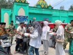 Aksi Sosial Yonif TP 859/RBK di Masjid An-Nur Supiori Pererat Silaturahmi