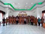 Penyerahan Jabatan Camat Mihing Raya dihadiri Babinsa 1018-01/Sepang
