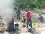 Aspal Dalam Pembangunan TMMD Ke-129 Kodim 0813/Bojonegoro