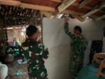 Proyek RTLH Bapak Samijan dalam TMMD Ke-129 Kodim 0813/Bojonegoro