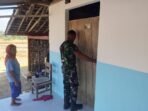 Kolaborasi Tim Satgas TMMD Ke-129 Kodim 0813/Bojonegoro Dalam Pembangunan RTLH Ibu Wagini