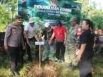 Kodim 1619/Tabanan Gelar Penanaman Pohon Menyambut HUT Ke-81 TNI