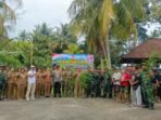 Kodim Klungkung Gelar Aksi Penanaman Pohon di Pura Prajepati