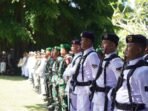 Dandim Klungkung Berikan Penghormatan Terakhir pada Upacara Pemakaman Militer Laksma TNI Purn Tjokorda Ketut Oka