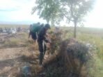 Kegiatan Karya Bakti Koramil 01/Panca Lautang di Desa Corawali
