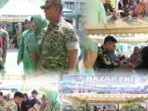 Peringatan HUT ke-81 TNI, Dandim Bombana Gelar Bazar Sembako