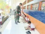 Babinsa Awasi Program Makan Bergizi Gratis di SD Negeri 6 Amparita