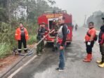 GABUNGKAN TENAGA, KODIM 1018/GMS SERANG KARHUTLA DI GUNUNG MAS