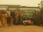 Kodim 1016/Plk Salurkan Air Bersih untuk Masyarakat