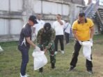 Aksi Bersih Sampah untuk Lingkungan Sehat oleh TNI dan Pemkab Klungkung