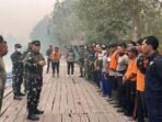KUNJUNGAN PANGDAM XXII/TB KE TAMAN NASIONAL TANJUNG PUTING DI TELAAH PENANGANAN KARHUTLA KUNJUNGAN PANGDAM XXII/TB KE TAMAN NASIONAL TANJUNG PUTING DI TELAAH PENANGANAN KARHUTLA