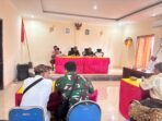 Rapat Penetapan Pemungutan Suara, Babinsa Nyanglan Janji Amankan Pilkel Rapat Penetapan Pemungutan Suara, Babinsa Nyanglan Janji Amankan Pilkel