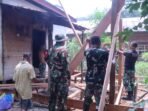 Upaya TNI Bangun Rumah Layak Huni di Muara Teweh