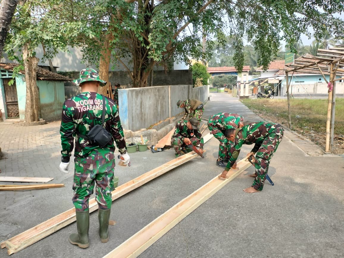 Ketelitian dalam Konstruksi, Satgas TMMD ke-130 Optimalkan Proses Bekisting