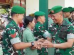Acara Kenaikan Pangkat Di Kodim 1626/Bangli